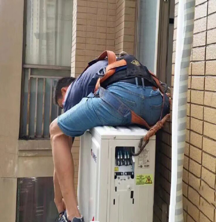 龙川空调移机